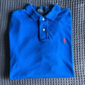 Polo by Ralph Lauren Men's Blue Polo Shirt